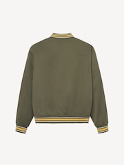 Les Deux Green Les Deux Tech Varsity Jacket - Image 5 of 6