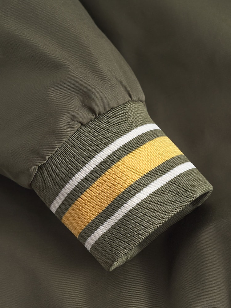 Les Deux Green Les Deux Tech Varsity Jacket - Image 6 of 6