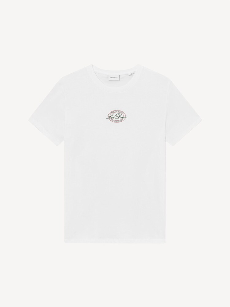 Les Deux White Glen T-Shirt - Image 5 of 5
