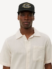 Les Deux Cream Charlie Stripe Structure Shirt - Image 2 of 4