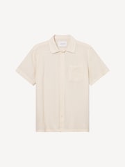 Les Deux Cream Charlie Stripe Structure Shirt - Image 3 of 4