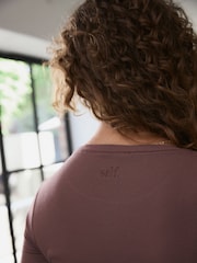self. Brown Short Gingham Pyjamas Set - Image 6 of 10