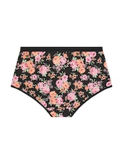 Yours Curve Pink Stretch Full Briefs 5 Pack - Image 6 of 8