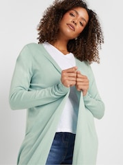 M&Co Green Longline Cardigan - Image 4 of 5