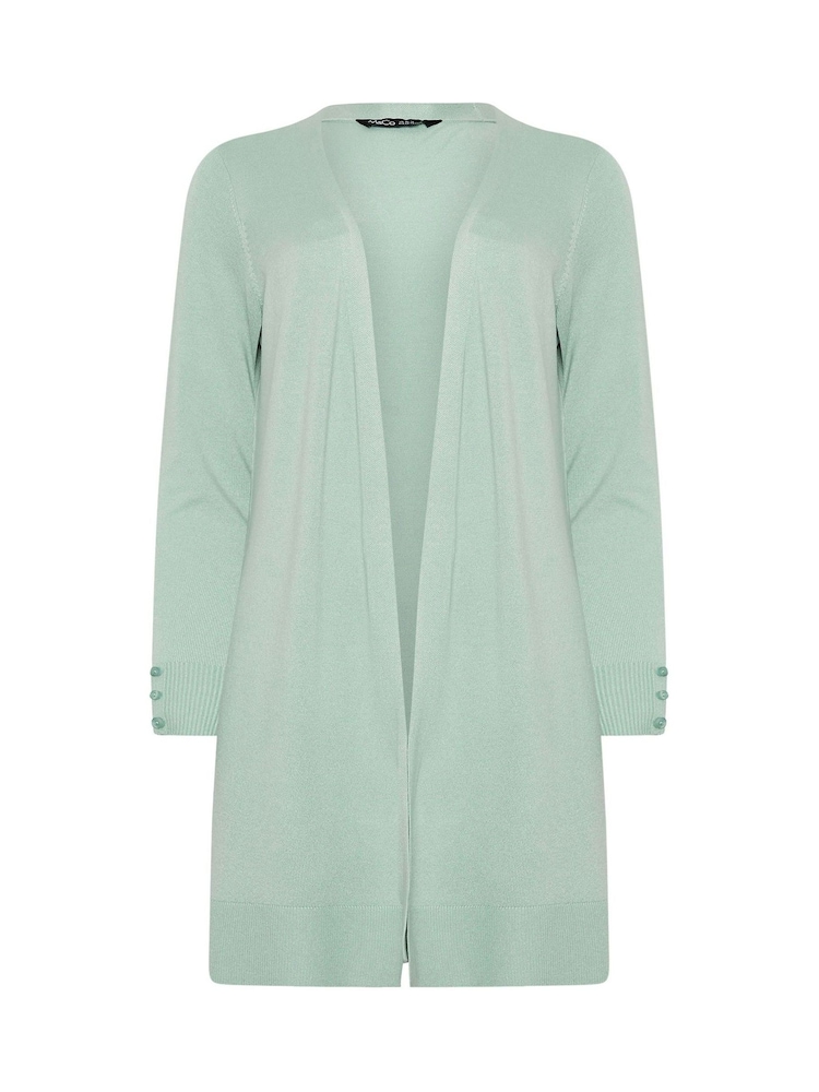 M&Co Green Longline Cardigan - Image 5 of 5