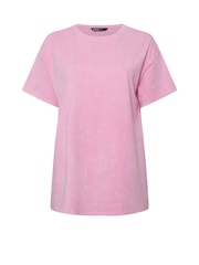 Yours Curve Pink Brunch Club Acid 100% Cotton T-Shirt - Image 6 of 7