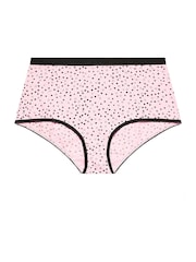 Yours Curve Black Stretch Full Briefs 5 Pack - Image 5 of 8