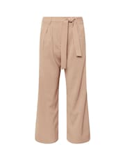 PixieGirl Petite Pink Side Wrap Wide Leg Trousers - Image 5 of 5