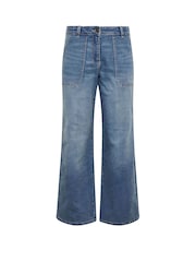 M&Co Blue Carpenter Wide Leg Jeans - Image 5 of 5
