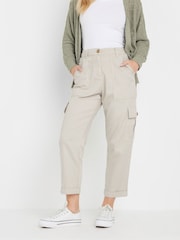 Natural - Pantalones cargo petite de M&Co - Imagen 1 de 6