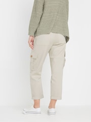Natural - Pantalones cargo petite de M&Co - Imagen 2 de 6