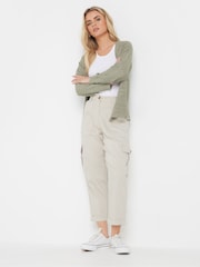 Natural - Pantalones cargo petite de M&Co - Imagen 3 de 6
