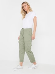 Verde - Pantalones cargo petite de M&Co - Imagen 2 de 5