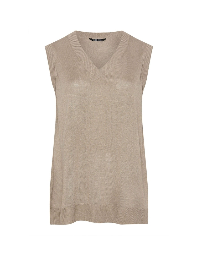 لون طبيعي - Yours Curve Lightweight Vest - صورة 5 من 5 لون طبيعي - Yours Curve Lightweight Vest - صورة 5 من 5