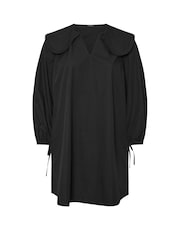 Yours Curve Black Limited Collar Dress - Image 6 of 6