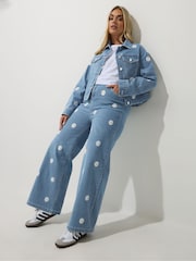 Yours Curve Blue Limited Jeans - Image 2 of 5