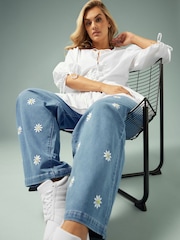 Yours Curve Blue Limited Jeans - Image 5 of 5