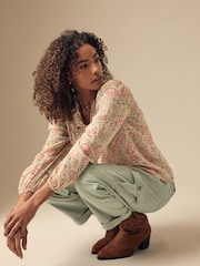 Verde - Pantalones cargo de M&Co - Imagen 4 de 5