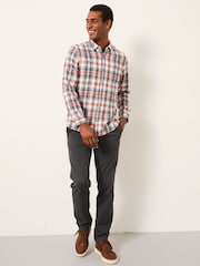 FatFace Esher Pink Long Sleeve Check Shirt - Image 3 of 5