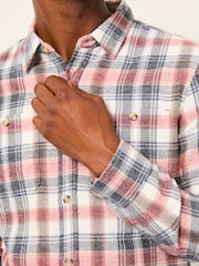 FatFace Esher Pink Long Sleeve Check Shirt - Image 4 of 5
