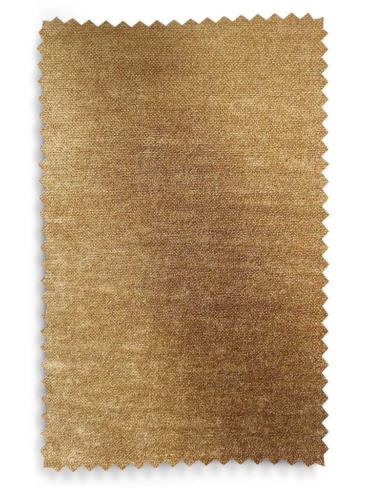 Relaxed Chenille Ochre Yellow Prescott Armchair - Image 10 of 10