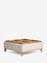 Tweedy plain Light Natural Hayden Storage Coffee Table - Image 10 of 12