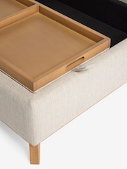Tweedy plain Light Natural Hayden Storage Coffee Table - Image 11 of 12