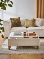 Tweedy plain Light Natural Hayden Storage Coffee Table - Image 2 of 12