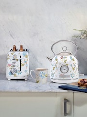 Laura Ashley White 1.7L Dome Kettle - Image 1 of 6