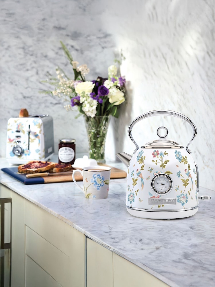 Laura Ashley White 1.7L Dome Kettle - Image 2 of 6