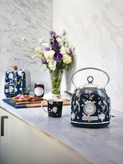 Laura Ashley Navy 1.7L Dome Kettle - Image 2 of 6
