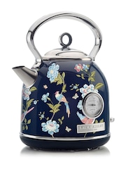 Laura Ashley Navy 1.7L Dome Kettle - Image 6 of 6