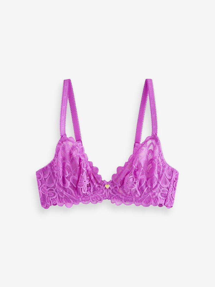 Boux Avenue Lace Heidi Floral Plunge Bra - Image 5 of 5