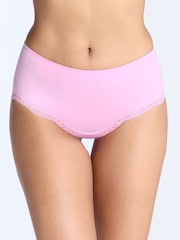 Boux Avenue Candy Pink Kaylee Lace Shorts - Image 1 of 2