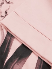 Reiss Pink Spencer Reiss | NYBG Floral Oversize T-Shirt - Image 5 of 5