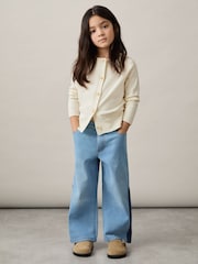 Reiss Ottie Cotton Crew-Neck Cardigan - Imagen 2 de 4