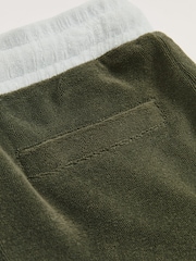 Multicolor verde - Reiss Selvio Velour Colour-Block Shorts - Imagen 5 de 5