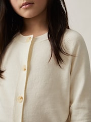 Reiss Ottie Cotton Crew-Neck Cardigan - Slika 1 iz 4