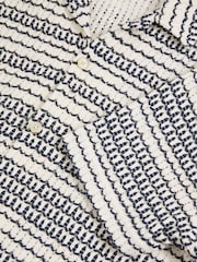Reiss Chez Crochet Chemises à col cubain - Image 6 of 6