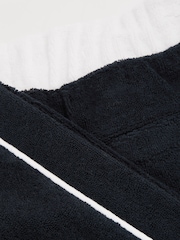 Reiss Blue Multi Selvio 13-14 yrs Velour Colour-Block Shorts - Image 4 of 4