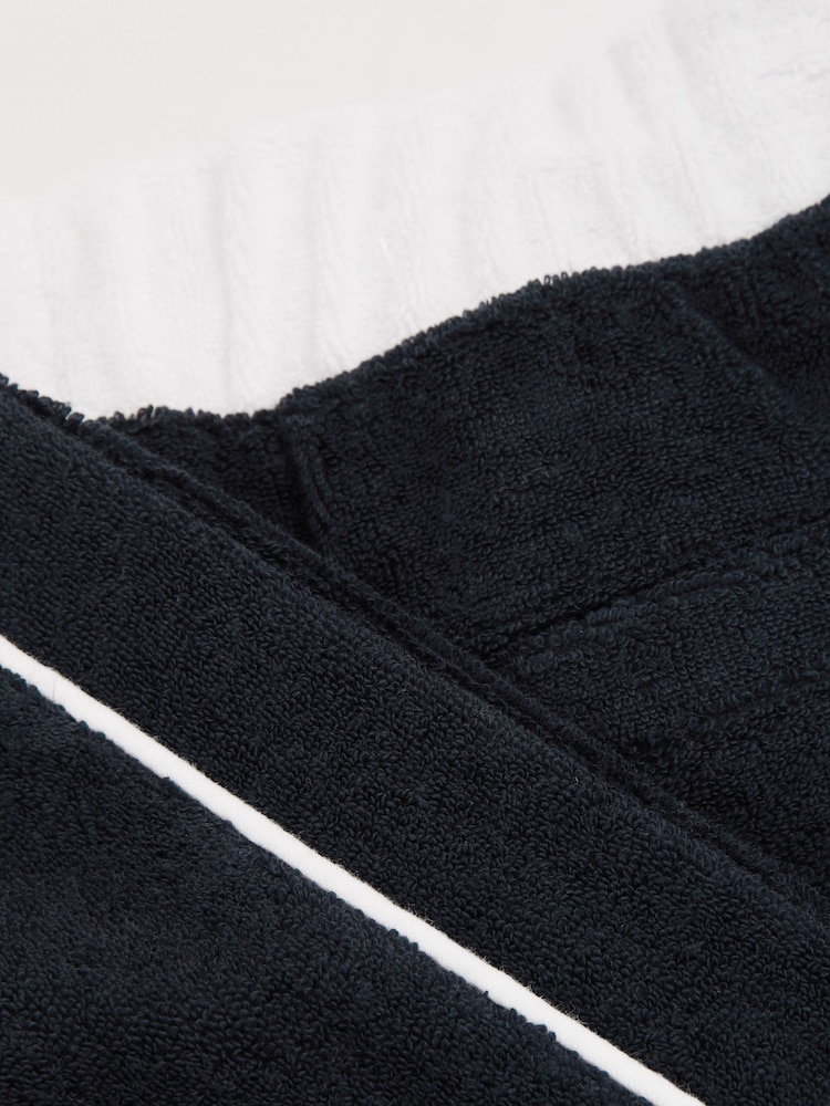 Reiss Blue Multi Selvio 13-14 yrs Velour Colour-Block Shorts - Image 4 of 4