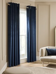 Liquid Velvet Eyelet Curtains - Slika 1 iz 5