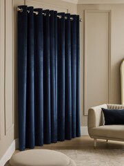 Liquid Velvet Eyelet Curtains - Slika 2 iz 5