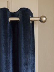 Liquid Velvet Eyelet Curtains - Slika 4 iz 5