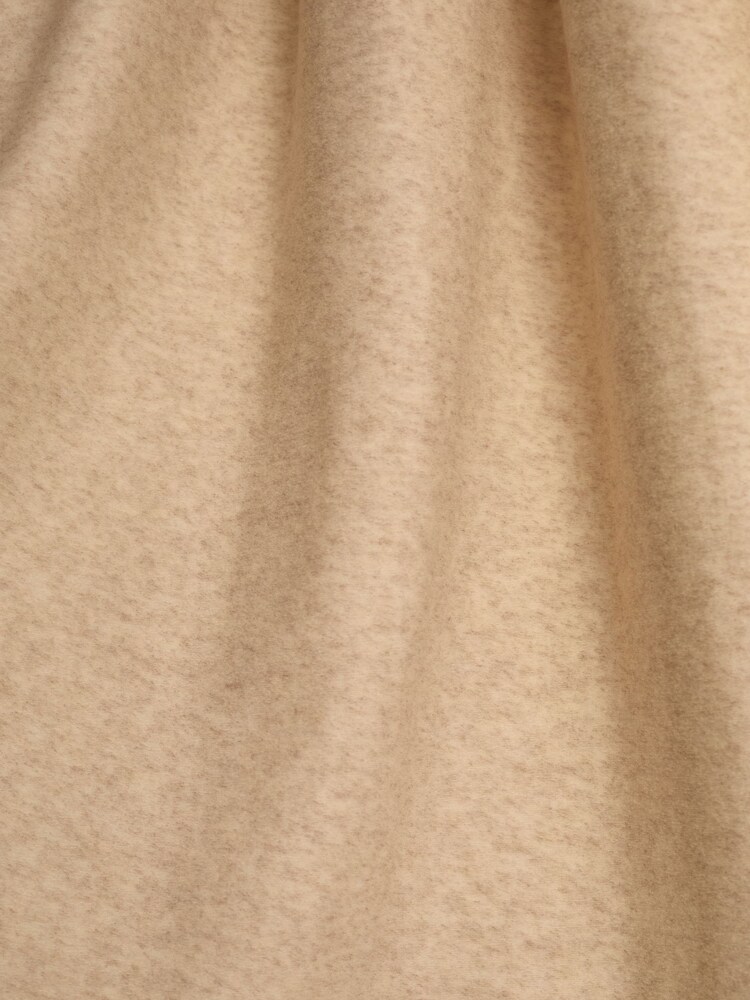 Oatmeal Natural Textured Felt Pencil Pleat Curtains - Image 5 of 5