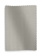 Light Grey Fine Chenille Blackout/Thermal Eyelet Curtains - Image 5 of 6