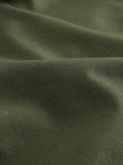 Dark Green Slim Fit Short Sleeve Oxford Shirt - Image 7 of 8