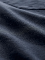 Navy Blue Short Sleeve Oxford Shirt - Image 7 of 8