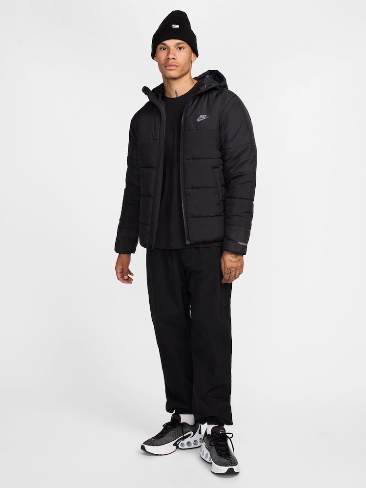 Nike Black/Grey Synthetic Fill Puffer Jacket - Image 11 of 11
