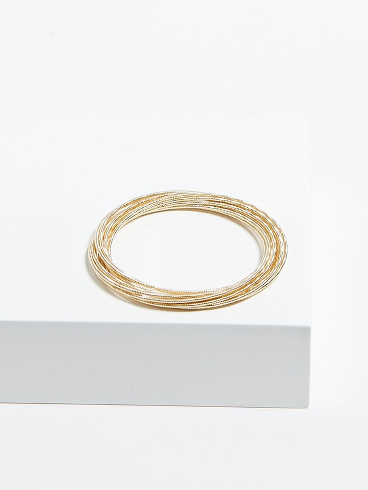 Mood Ridged Polished Multi Bangle - Imagen 2 de 3